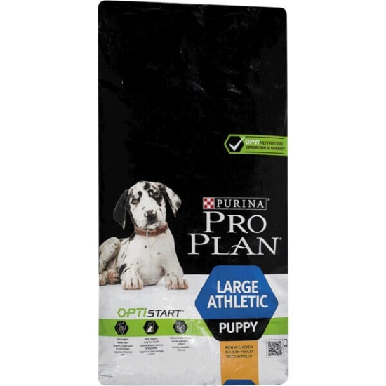 Imagem de Ração para Cachorro Grande e Atlético com OptiStart Rica em Frango PURINA PRO PLAN emb.12kg