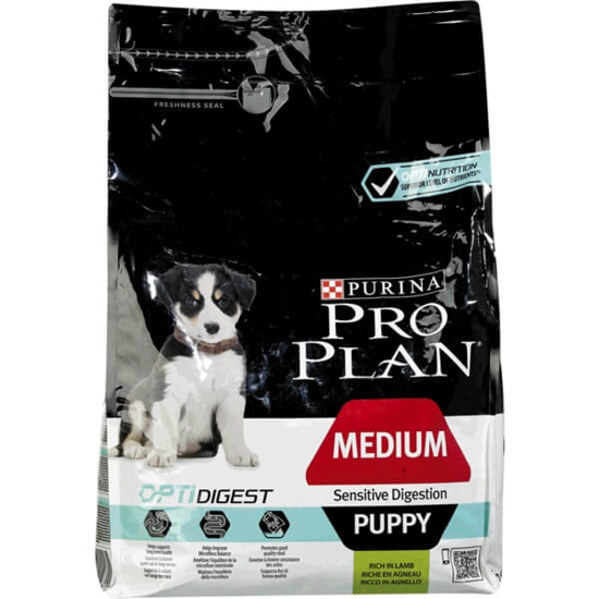 Imagem de Ração para Cachorro Médio com OptiDigest para Digestão Sensível Rica em Frango PURINA PRO PLAN emb.3kg