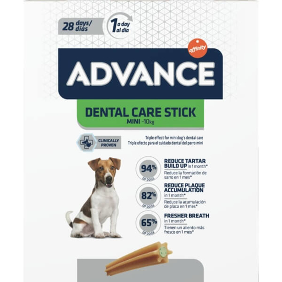 Imagem de Dental Care Stick para Mini Cão 3-10 Kg ADVANCE emb.360g