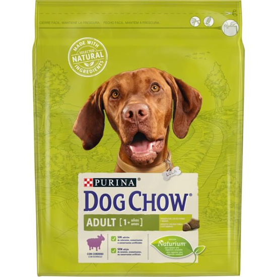 Imagem de Ração para Cão Adulto com Borrego PURINA DOG CHOW emb.2,5kg