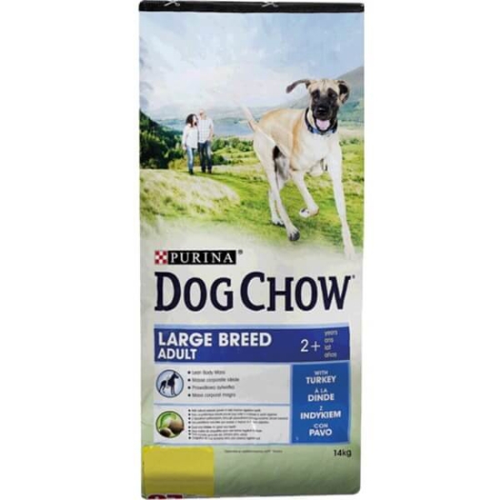 Imagem de Alimento Seco para Cão Adulto Grande Porte +2 Anos com Peru DOG CHOW emb.14kg