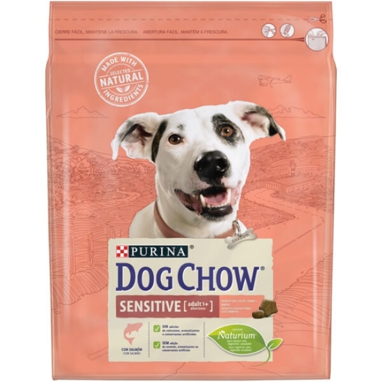 Imagem de Ração para Cão Adulto com Digestão Sensível com Salmão PURINA DOG CHOW emb.2,5kg