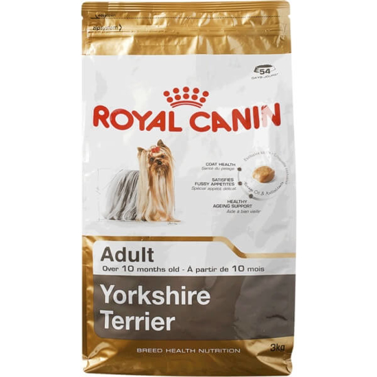 Imagem de Ração para Cão Yorkshire Terrier Adulto a partir dos 10 Meses ROYAL CANIN emb.3kg