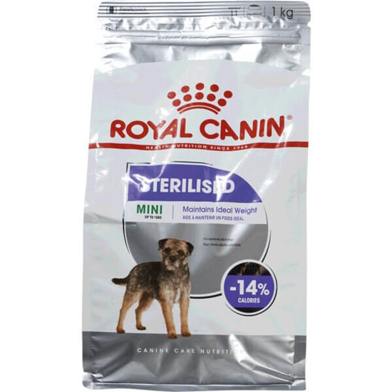 Imagem de Alimento Seco para Cão Esterilizado Raças Mini ROYAL CANIN emb.1kg