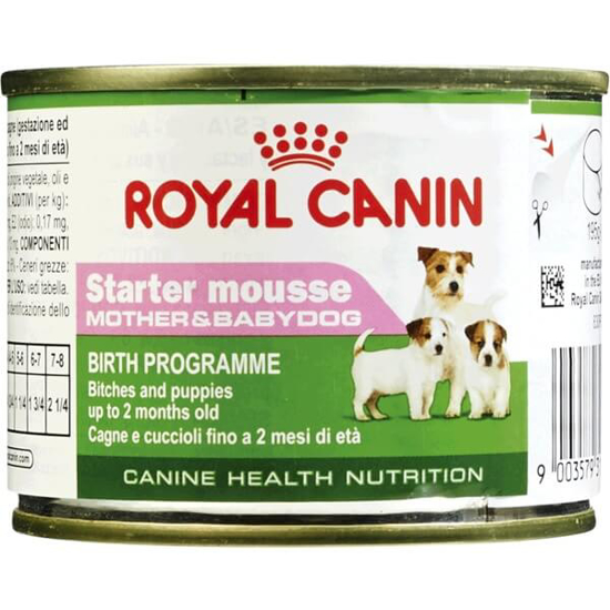 Imagem de Comida Húmida para Cão Starter Mousse Mother & Baby Dogs com Mais de 2 Meses ROYAL CANIN emb.195g