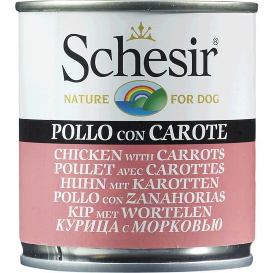 Imagem de Comida Húmida para Cão com Frango e Cenoura SCHESIR emb.285g