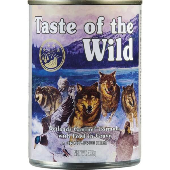 Imagem de Alimento Húmido para Cão de Pato TASTE OF THE WILD lata 390g