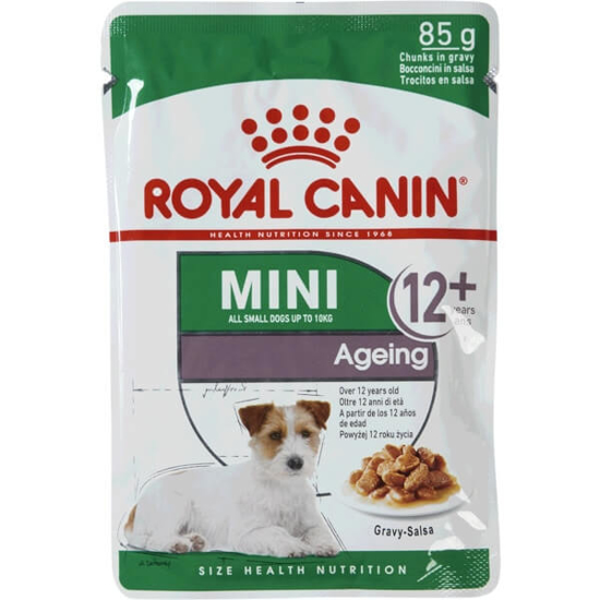 Imagem de Alimento Húmido para Cão Ageing + 12 Anos Raças Mini ROYAL CANIN emb.85g