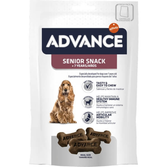 Imagem de Snack para Cão +7 Anos ADVANCE emb.150g