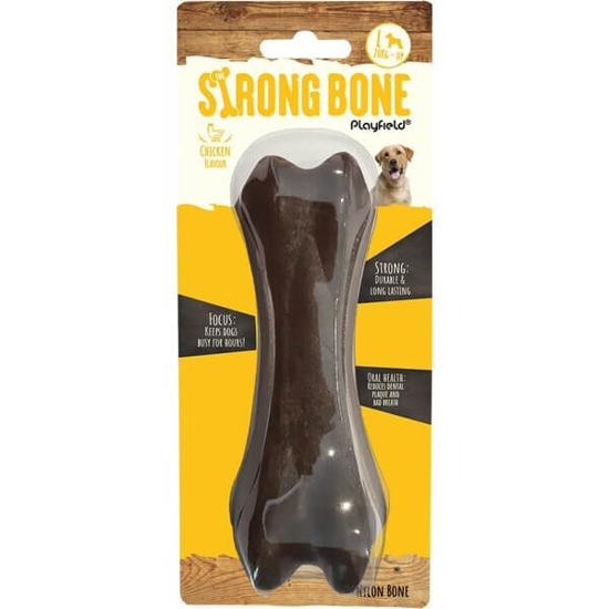 Imagem de Osso para Cão sabor Galinha T 18,5cm STRONGBONE emb.1 unidade