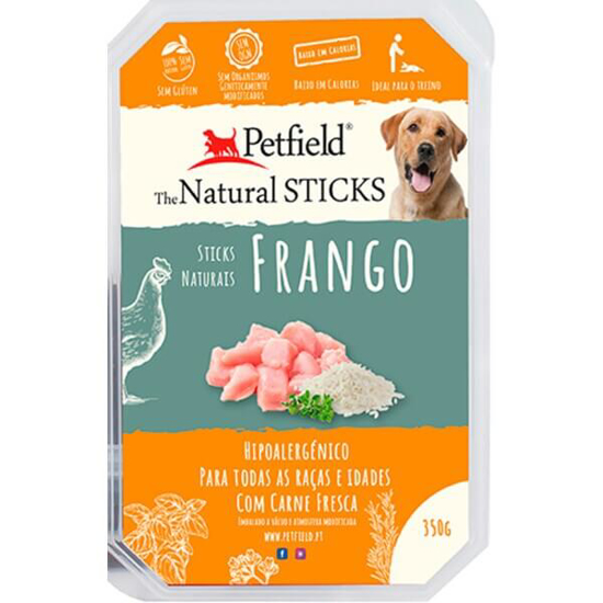 Imagem de Snack para Cão Sticks de Frango sem Glúten PETFIELD emb.350g