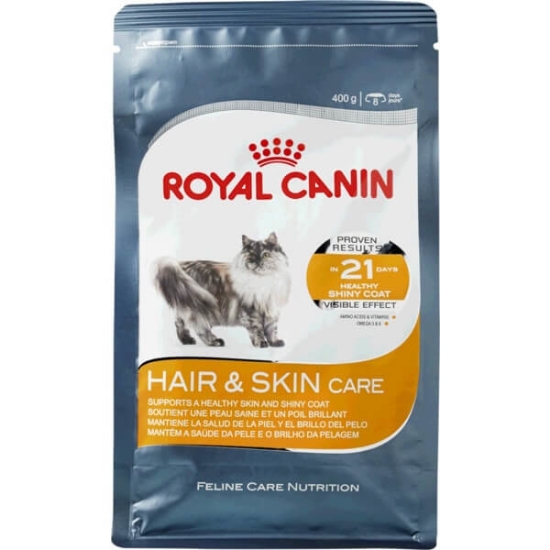 Imagem de Ração para Gato Hair & Skin Care ROYAL CANIN emb.400g