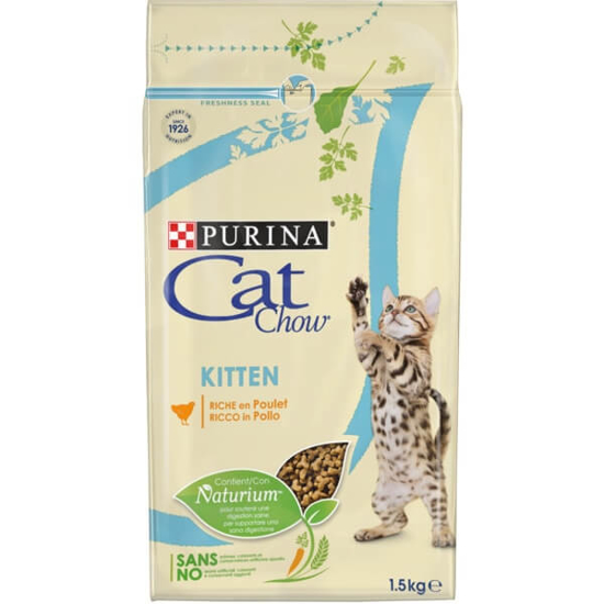 Imagem de Ração para Gatinho Rica em Frango PURINA CAT CHOW emb.1,5kg