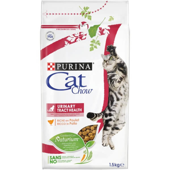 Imagem de Ração para Gato Adulto para a Saúde do Trato Urinário Rica em Frango PURINA CAT CHOW emb.1,5kg