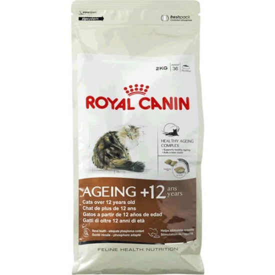 Imagem de Ração para Gato Ageing + 12 Anos ROYAL CANIN emb.2kg