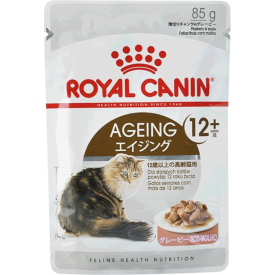 Imagem de Alimento Húmido para Gato Geleia com Mais de 12 Anos ROYAL CANIN emb.85g