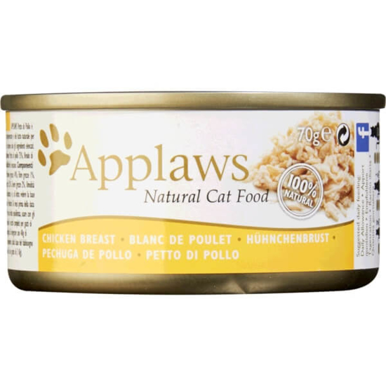 Imagem de Comida Húmida para Gato de Galinha APPLAWS emb.70g