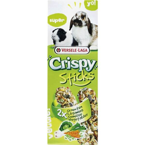 Imagem de Barras de Legumes para Coelho e Porquinho da Índia VERSELE-LAGA CRISPY emb.2 unidades