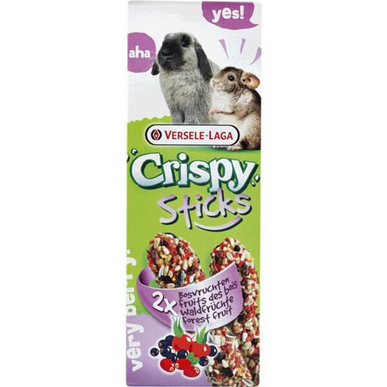 Imagem de Barras de Frutos do Bosque para Coelho e Chinchilla VERSELE-LAGA CRISPY emb.2 unidades