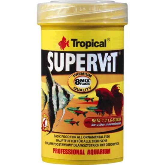 Imagem de Supervit Alimento para Peixes Ornamentais TROPICAL emb.100ml