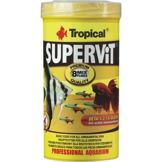 Imagem de Supervit Alimento Básico para Todos os Peixes TROPICAL emb.250ml