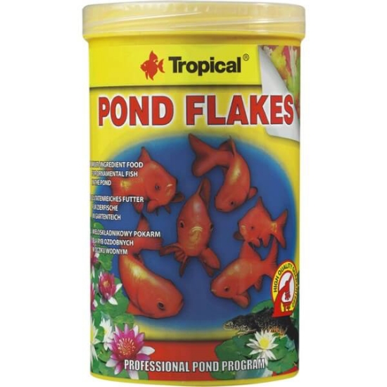 Imagem de Pond Flakes Alimento para Peixes TROPICAL emb.1L