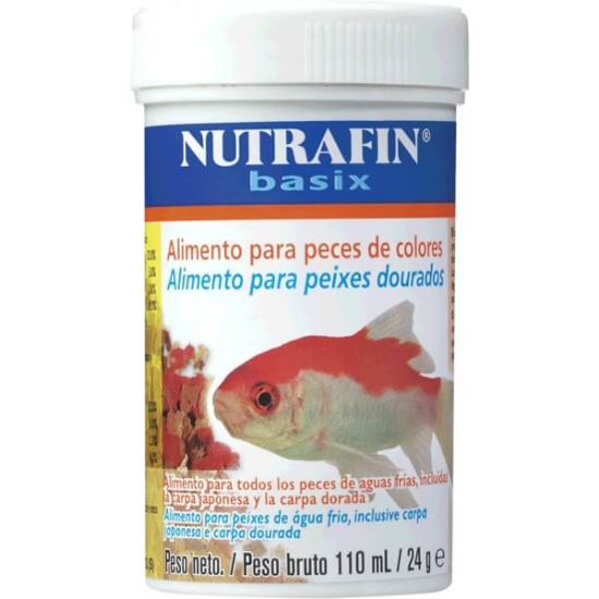 Imagem de Alimento para Peixes Dourados NUTRAFIN BASIX emb.24g