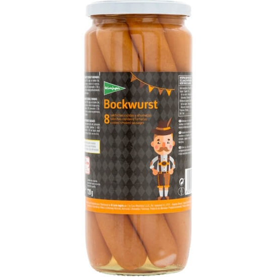 Imagem de Salsichas Bockwurst EL CORTE INGLÉS frasco 720g