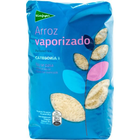 Imagem de Arroz Vaporizado EL CORTE INGLÉS emb.1kg