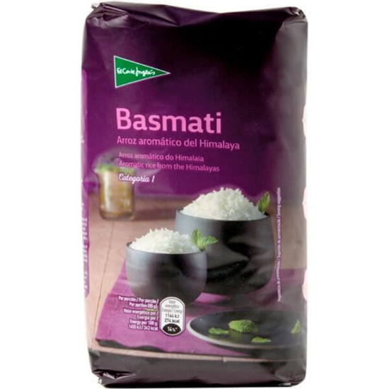 Imagem de Arroz Basmati EL CORTE INGLÉS emb.1kg