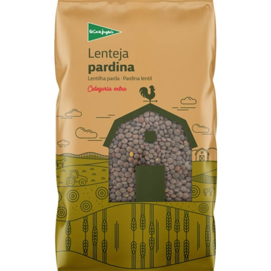 Imagem de Lentilhas Parda EL CORTE INGLÉS emb.1kg