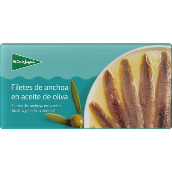 Imagem de Filetes de Anchova em Azeite EL CORTE INGLÉS lata 29g