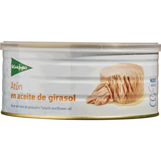 Imagem de Atum em Óleo de Girassol EL CORTE INGLÉS lata 650g