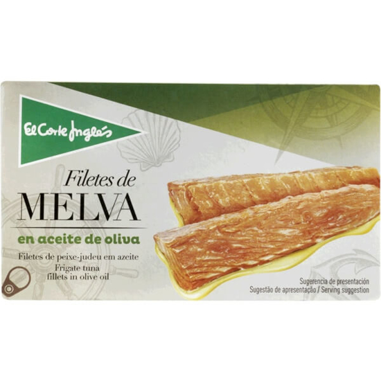 Imagem de Filetes de Peixe Judeu em Azeite EL CORTE INGLÉS lata 85g