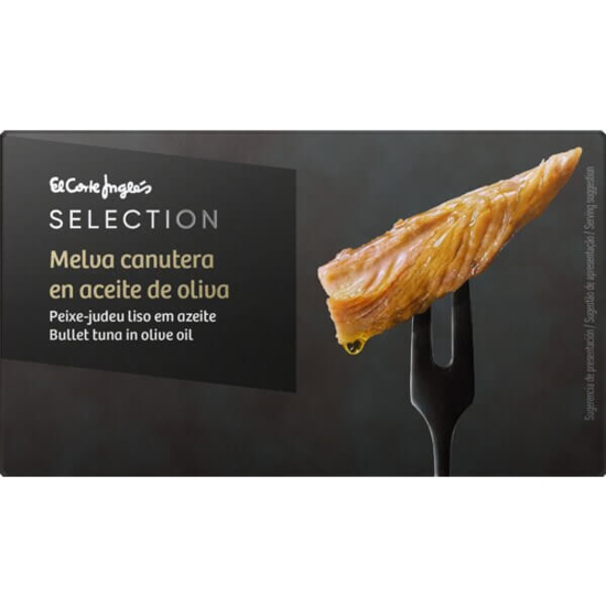 Imagem de Filetes de Peixe-Judeu Liso em Azeite EL CORTE INGLÉS SELECTION lata 85g