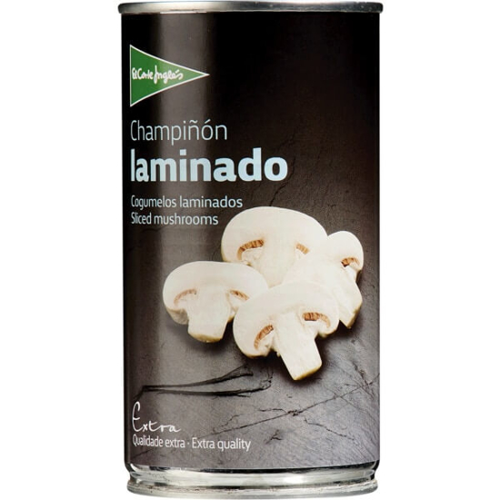 Imagem de Cogumelos Laminados EL CORTE INGLÊS lata 185g