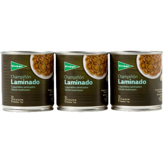 Imagem de Cogumelos Laminados EL CORTE INGLÉS Pack 3 emb.315g