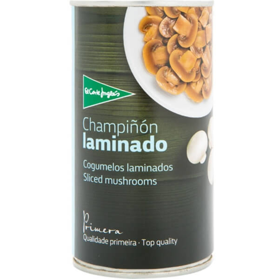 Imagem de Cogumelos Laminados EL CORTE INGLÉS lata 185g