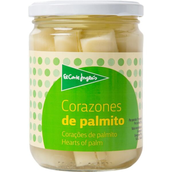 Imagem de Corações de Palmito 6/7 Unidades EL CORTE INGLÉS frasco 250g