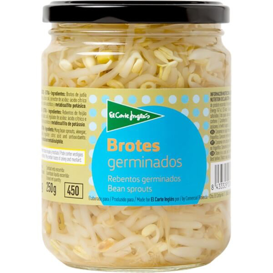 Imagem de Rebentos Germinados EL CORTE INGLÉS frasco 250g