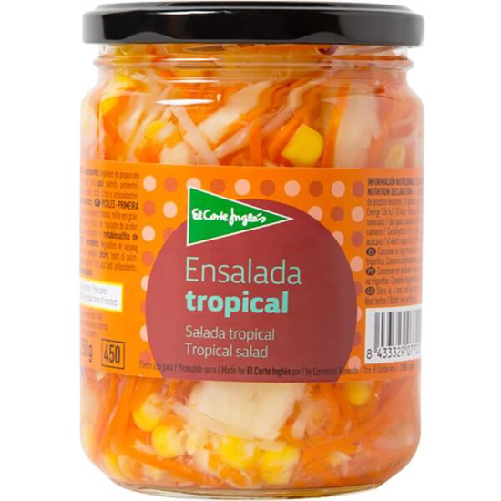 Imagem de Salada Tropical EL CORTE INGLÉS frasco 250g