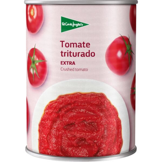 Imagem de Tomate Triturado Extra EL CORTE INGLÉS lata 400g