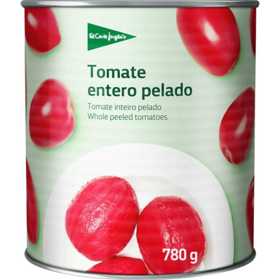 Imagem de Tomate Inteiro Pelado EL CORTE INGLÉS lata 480g