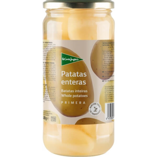 Imagem de Batatas Inteiras EL CORTE INGLÉS frasco 400g