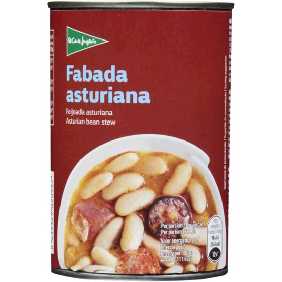 Imagem de Feijoada Asturiana EL CORTE INGLÉS lata 425g