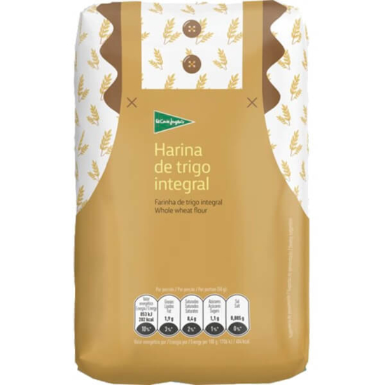 Imagem de Farinha Integral EL CORTE INGLÉS emb.1kg