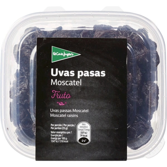 Imagem de Uvas Passas Moscatel EL CORTE INGLÉS emb.350g