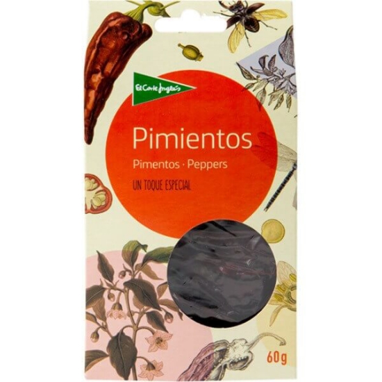 Imagem de Pimentos Secos EL CORTE INGLÉS emb.60g