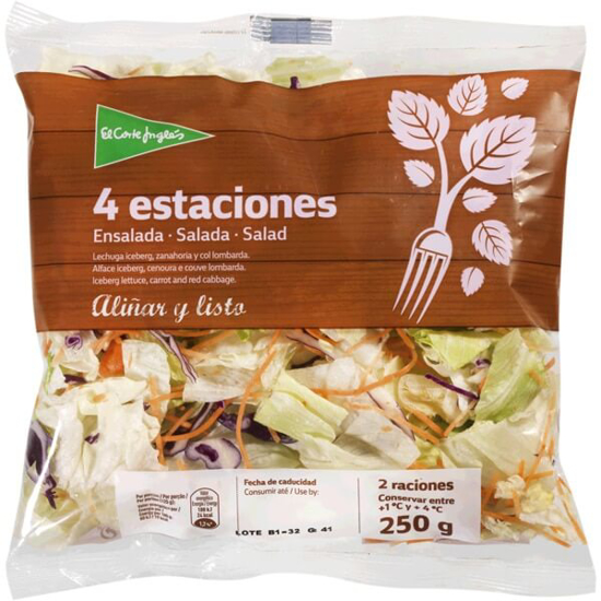 Imagem de Salada 4 Estações EL CORTE INGLÉS emb.250g