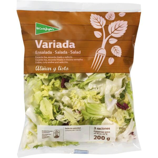 Imagem de Salada Variada EL CORTE INGLÉS emb.200g